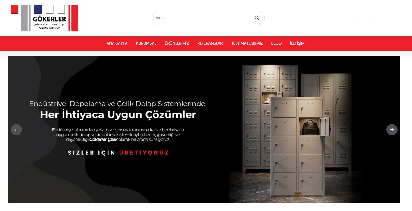 Güvenli Saklama Çözümü Kilitli Dolap